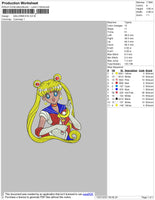 Sailor Moon Embroidery