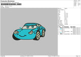 Sallycar v2 Embroidery File 6 sizes