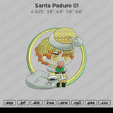 Santa Paduro Embroidery