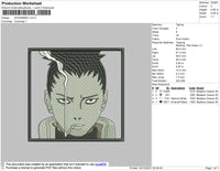 Shikamaru 003 Embroidery