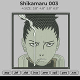 Shikamaru 003 Embroidery