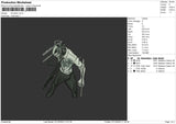 Shoutaro Bw Embroidery File 6 sizes