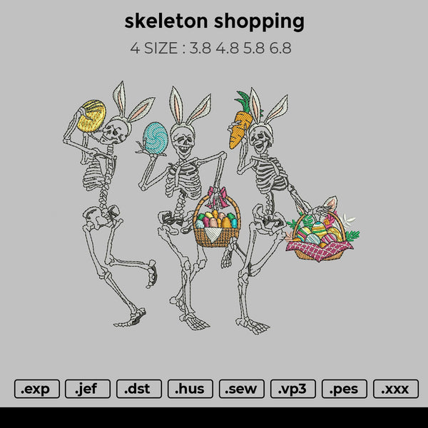 skeleton shopping