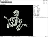 Skeleton v2 Embroidery
