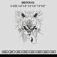 Sketch V2 Embroidery
