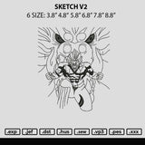 Sketch V2 Embroidery