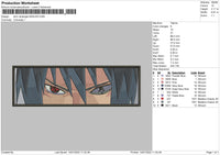Slim Rectangle Sasuke