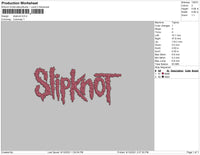 Slipknot Embroidery