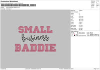 Small Business Baddie Embroidery