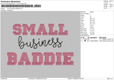 Small Business Baddie Embroidery