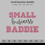 Small Business Baddie Embroidery