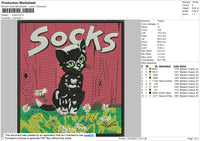 Socks Embroidery