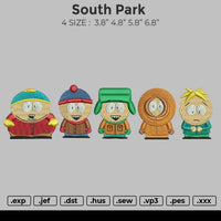 South Park Embroidery