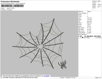 Spider Embroidery