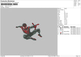 Spider V8 Embroidery File 6 sizes