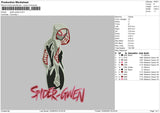 Spider Gwen Embroidery File 6 sizes