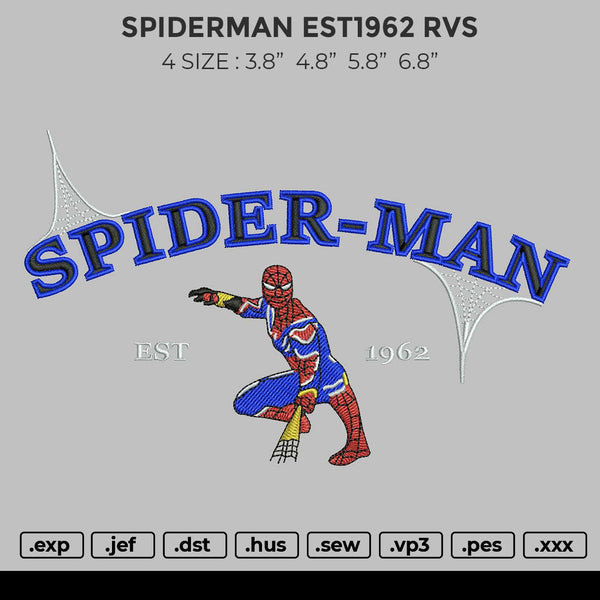 Spiderman Est 1962