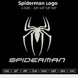 Spiderman Logo Embroidery