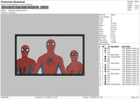 Spiderman Multiverse Embroidery