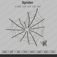 Spider Embroidery