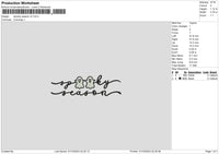 Spooky Sv2 Embroidery File 6 sizes