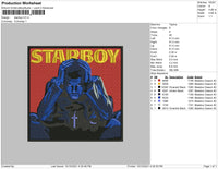 Starboy Embroidery