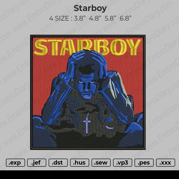 Starboy Embroidery