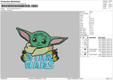 Star Wars Baby Yoda Embroidery