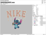 Stitch Nike Drip Embroidery