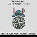 Stitch stone I Embroidery File 6 sizes