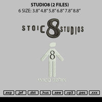 Studio8 Embroidery 2 Files