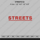 STREETS 02 Embroidery