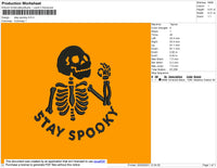 Stay Spooky Embroidery