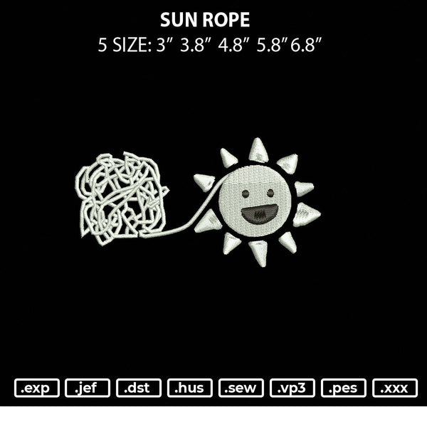 Sun Rope Embroidery