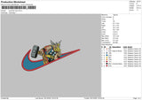 Swoosh Thor Embroidery