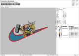 Swoosh Thor Embroidery