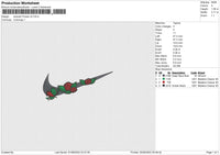 Swoosh Flower V02