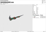 Swoosh Flower V02