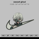 swoosh ghoul Embroidery