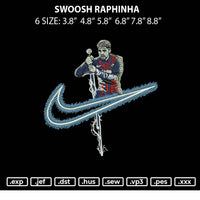 Swoosh Raphinha Embroidery