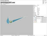 swoosh guatemala Embroidery