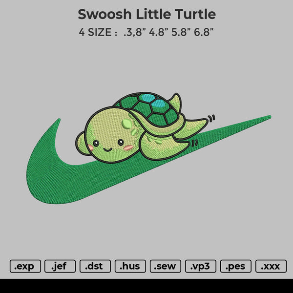 Swoosh Little Turtles