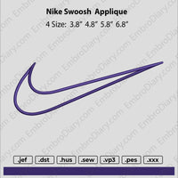 nike swoosh applique apl 7