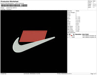 Swoosh Box Red