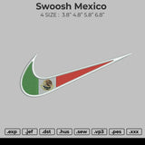 Swoosh Mexico Embroidery