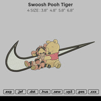 Swoosh Pooh Tiger