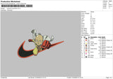 Swoosh Punchman Embroidery