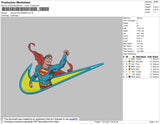 Swoosh Superman Embroidery