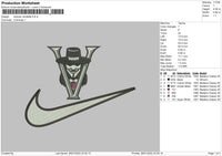 Swoosh Vendetta Embroidery