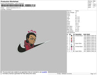 Swoosh Boondocks Embroidery